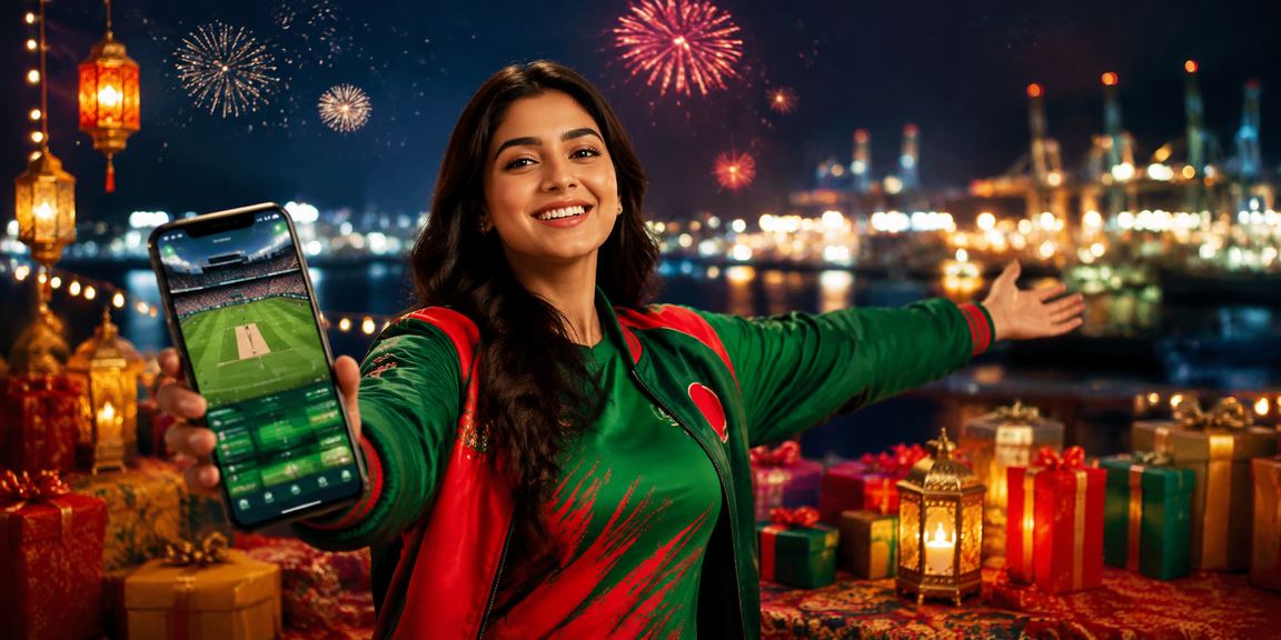 চট্টগ্রামে ঈদ উৎসবে ক্রিকেট বেটিং উপভোগ করছেন একজন ব্যবহারকারী