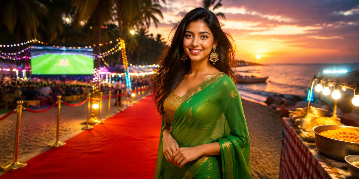 সেন্ট মার্টিন সমুদ্র সৈকতে ক্রিকেট বেটিং উপভোগ করছেন একজন ব্যবহারকারী