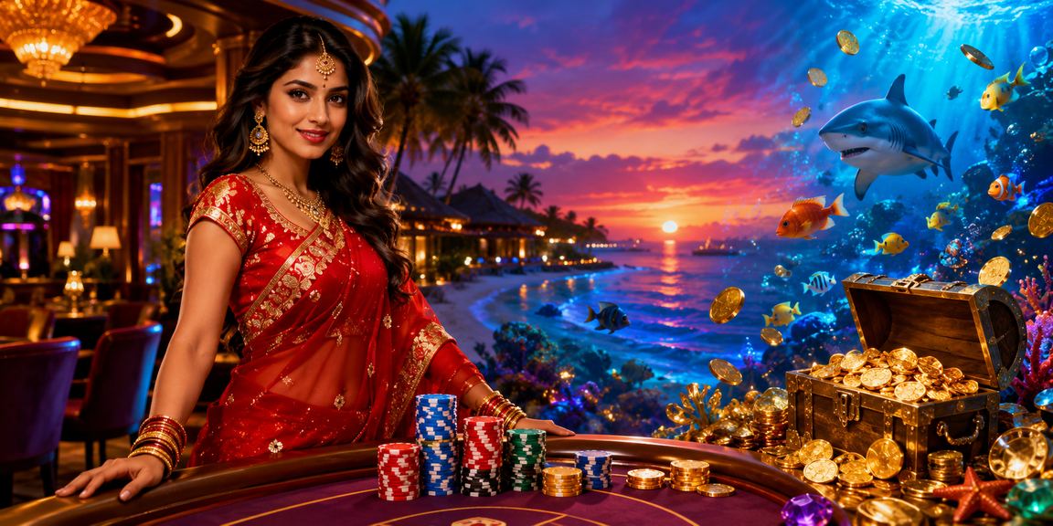 সেন্ট মার্টিন-এ মাছ ধরার থিম গেম